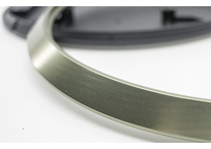 custom machined parts brushing finish 3
